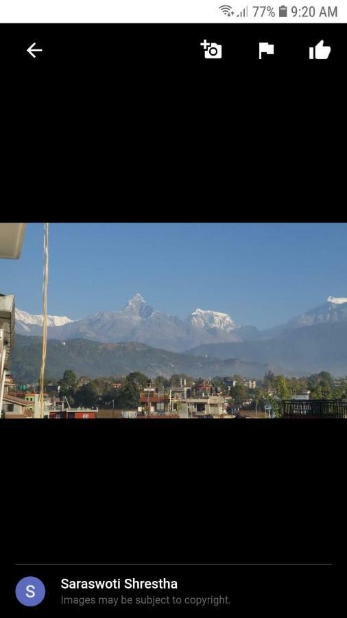 Hotel Mount Heaven Pokhara Exteriör bild